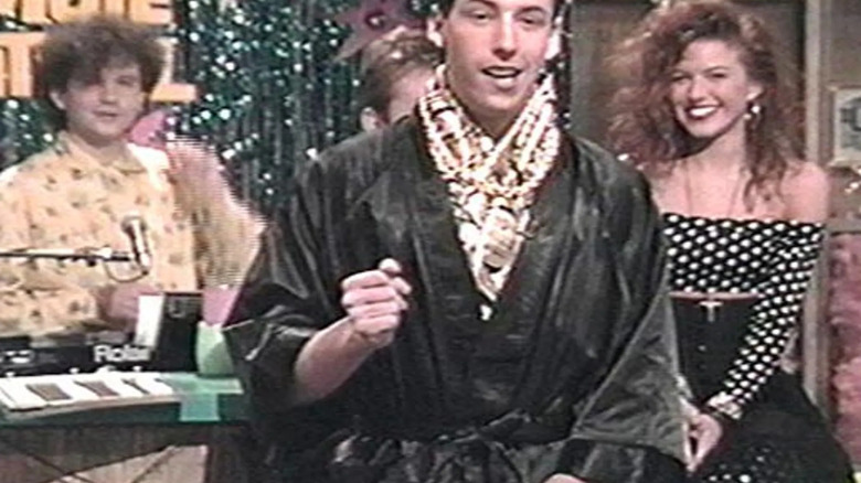 Adam Sandler on remote control in MTV.