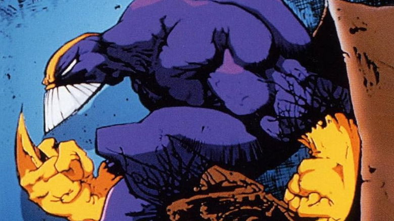 The Maxx, crawling out of a carboard box, in The Maxx