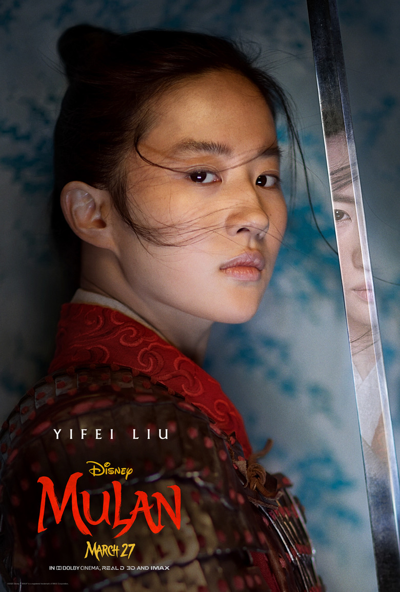 mulan character posters