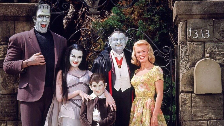 The original cast of The Munsters