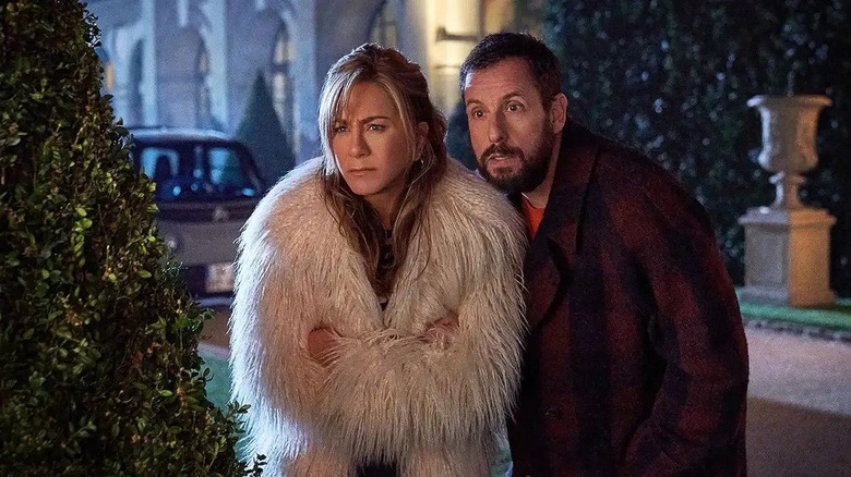Jennifer Aniston and Adam Sandler