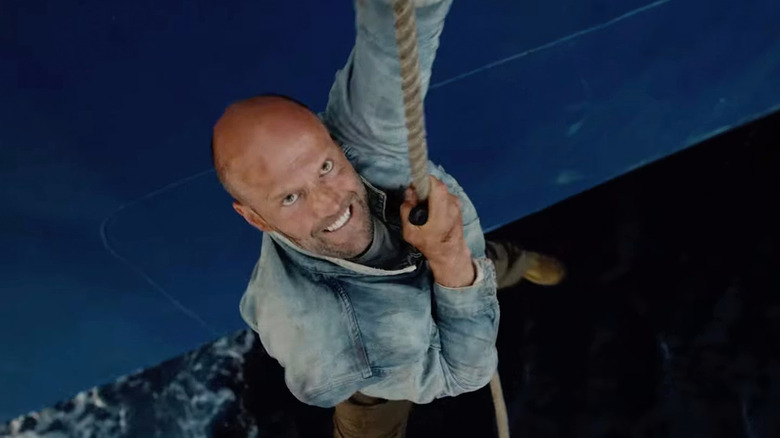 Cole Reed hangs on for dear life in Mutiny