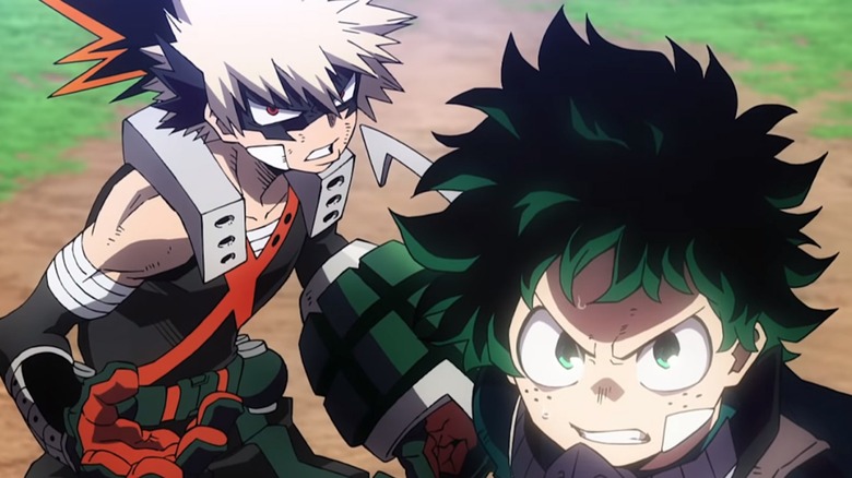 Characters from My Hero Academia: Heroes Rising