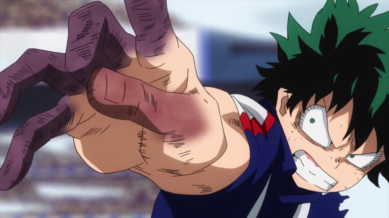 Izuku Midoriya in My Hero Academia