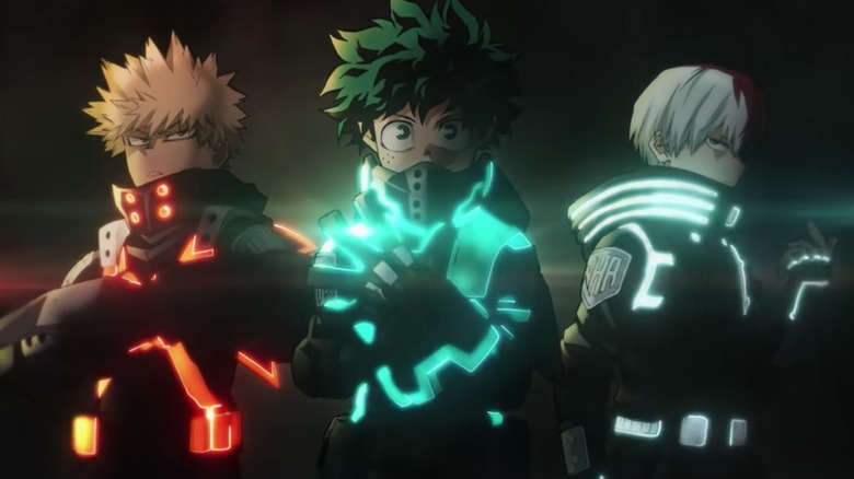 Bakugo, Deku, Todoroki