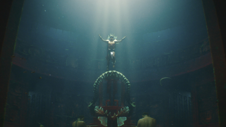 Tenoch Huerta Mejía as Namor in Black Panther: Wakanda Forever