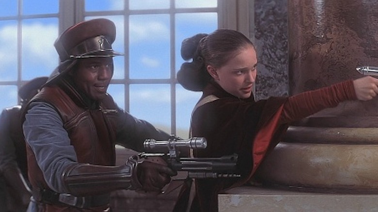 Star Wars Episode I The Phantom Menace Hugh Quarshie Natalie Portman
