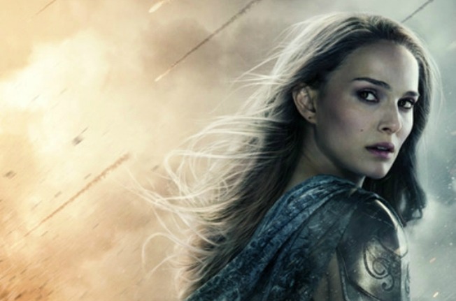 Natalie Portman as Jane Foster in Thor The Dark World