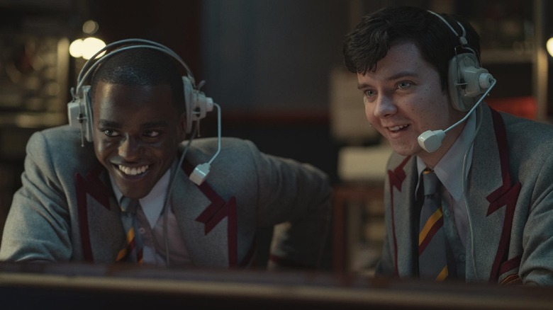 Ncuti Gatwa and Asa Butterfield in Sex Education