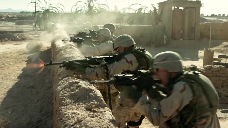 Billy Lynn fire fight
