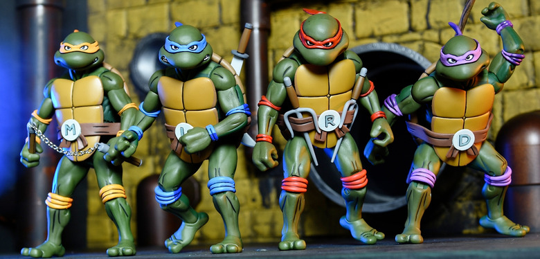 NECA Teenage Mutant Ninja Turtles Action Figure Box Set
