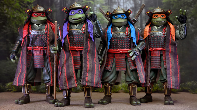 NECA Teenage Mutant Ninja Turtles III Action Figures