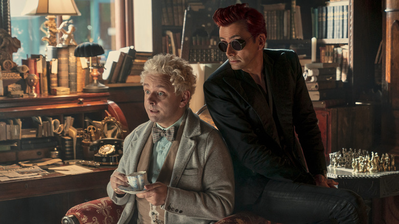 Good Omens, Crowley and Aziraphale 