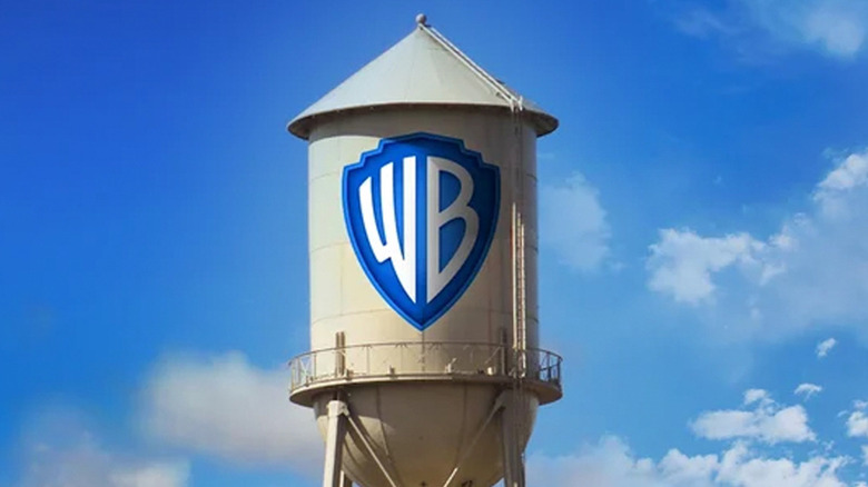 The water tower on the Warner Bros lost