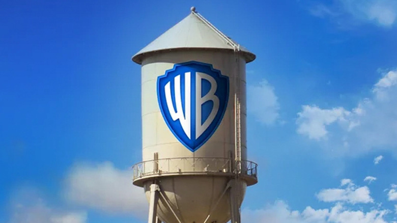 The water tower on the Warner Bros lost