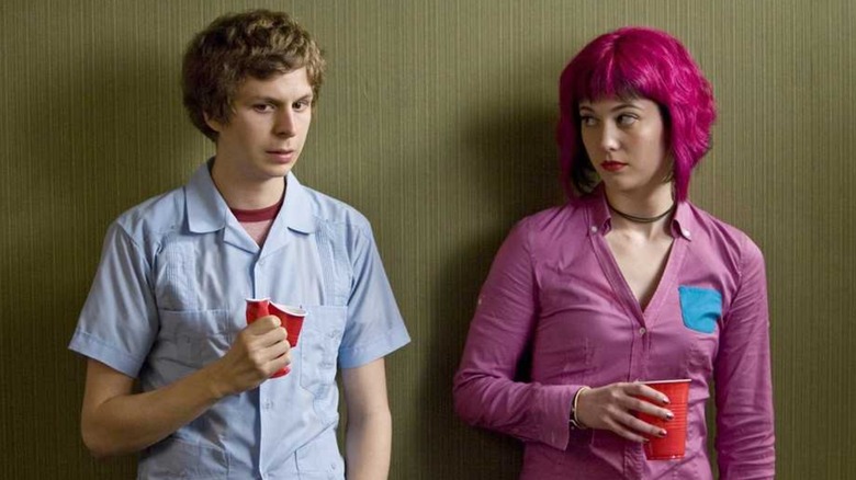 Scott Pilgrim Ramona Flowers standing