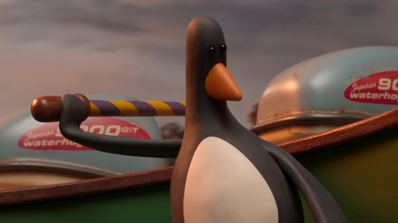 The feathers lead a quick boat in Wallace & Grumite: most birds are revenge