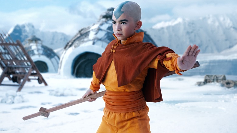 Film Netflix Reveals First Look At Live Action Avatar The Last Airbender Series Movies