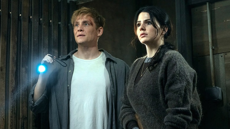 TIM and LIV work together to explore their brick apartment complex