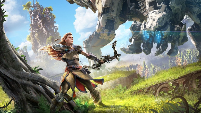 Aloy in Horizon Zero Dawn