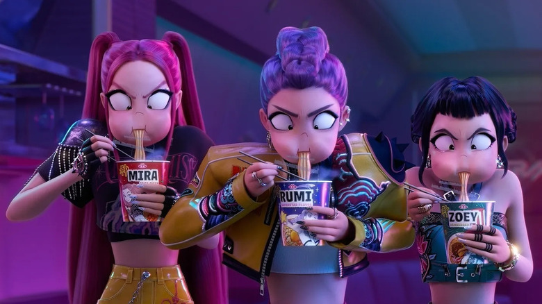 Huntr/X ChaKING after they are shown in KPOP Demon Hunters
