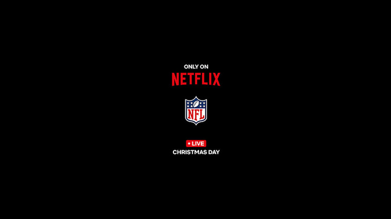 NFL Chrstmas games on Netflix logo 