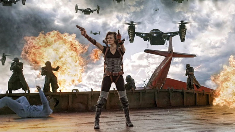 Milla Jovovich in Resident Evil: Afterlife
