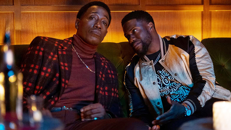 Wesley Snipes and Kevin Hart in True Story