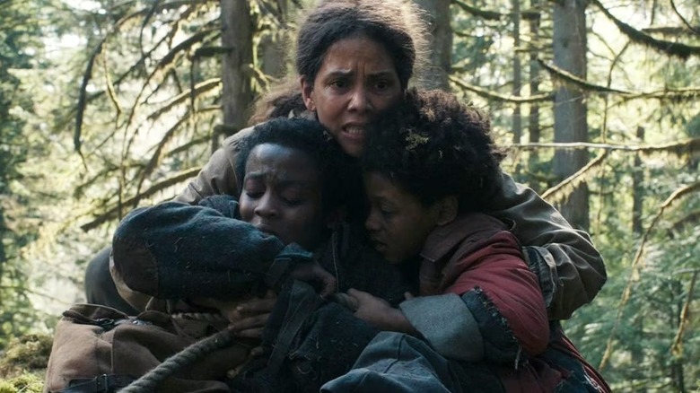 Never Let Go cast hug