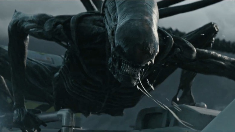 Xenomorph drooling