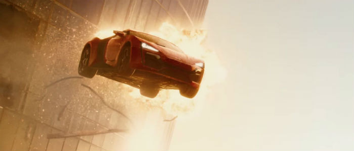 Furious 7 trailer flying car