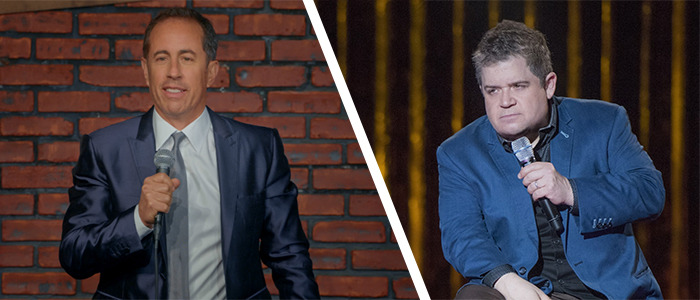 New Jerry Seinfeld and Patton Oswalt Stand-Up Specials