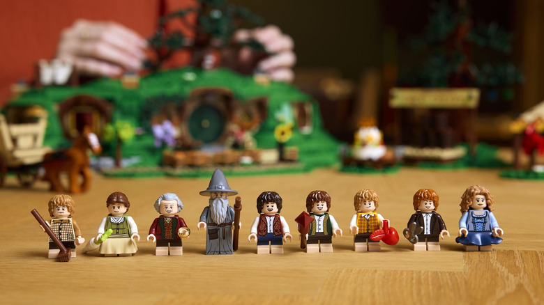 LEGO Lord of the Rings The Shire minifigures