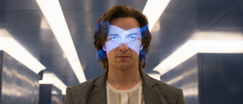 James McAvoy as Professor X in X-Men