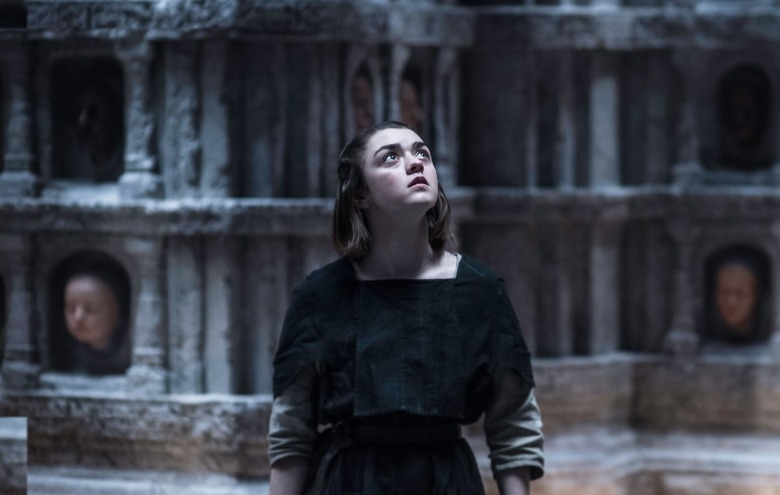 Maisie Williams in Game of Thrones