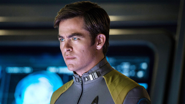 Chris Pine as James T. Kirk