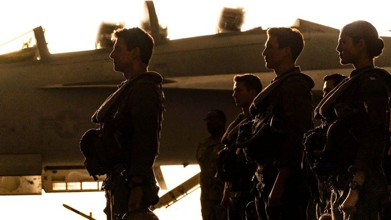 The cast of Top Gun: Maverick