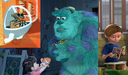 Pixar Easter Eggs- Boo In Toy Story 3 