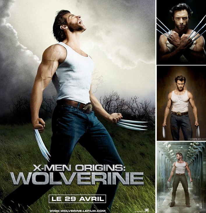 wolverine french poster and promos