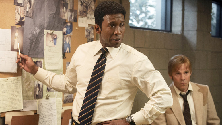 Mahershala Ali and Stephen Dorff in True Detective season 3