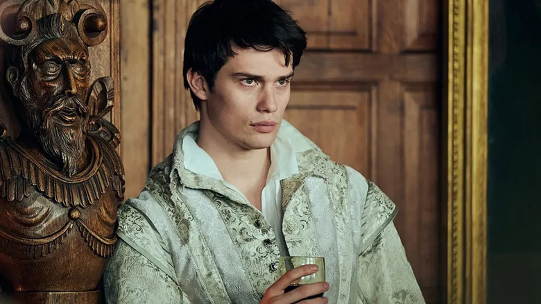 Nicholas Galitsyn as George Villiers in the series 