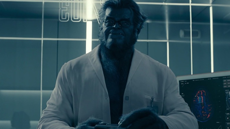 Kelsey Grammer as Beast in the post-credits scene from The Marvels