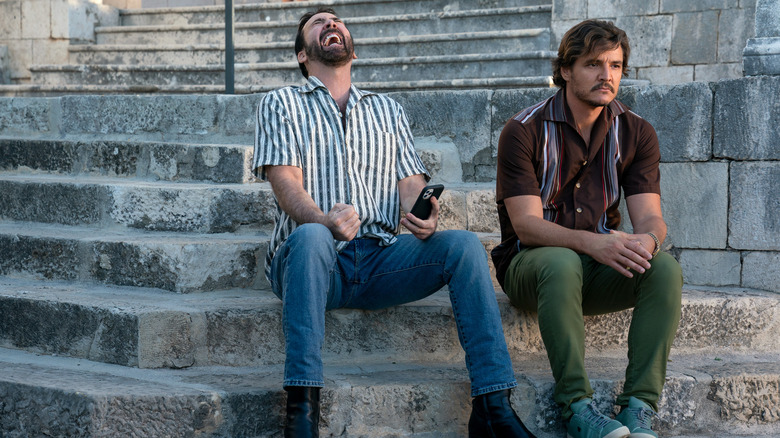 Nicolas Cage and Pedro Pascal in The Unbearable Weight of Massive Talent