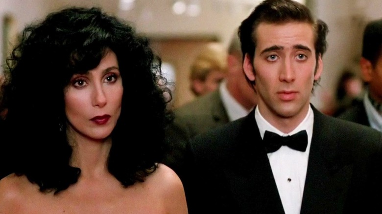 Cher and Nicolas Cage in Moonstruck