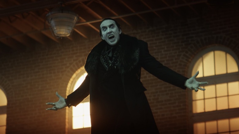 Nicolas Cage as Dracula in Renfield
