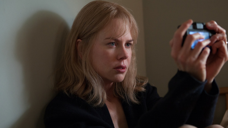 Nicole Kidman as Christine looking at a camera in Before I Go to Sleep