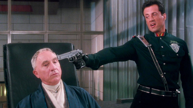 Stallone hawthorne in Demolition Man