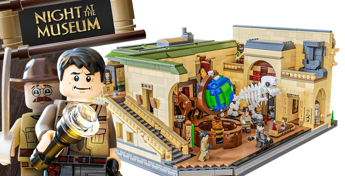 Night at the Museum LEGO Set