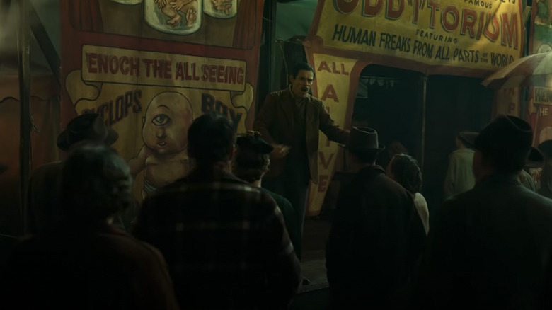 Willem Dafoe in Nightmare Alley