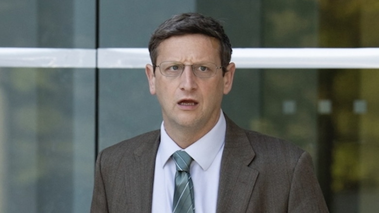 Tim Robinson in The Chair Company looking confused